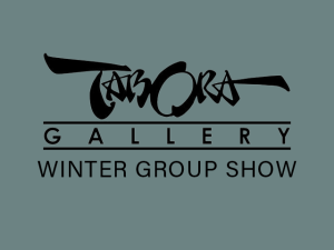 Logo of Tabora Gallery to help promote the Winter Group Art Show Happening at Tabora ArtGallery in Maui.
