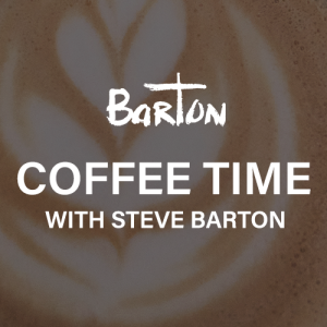Promotional Image for art appointment with Steve Barton, what we call Coffee Time